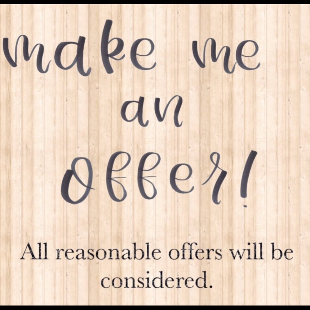 Make me an offer!